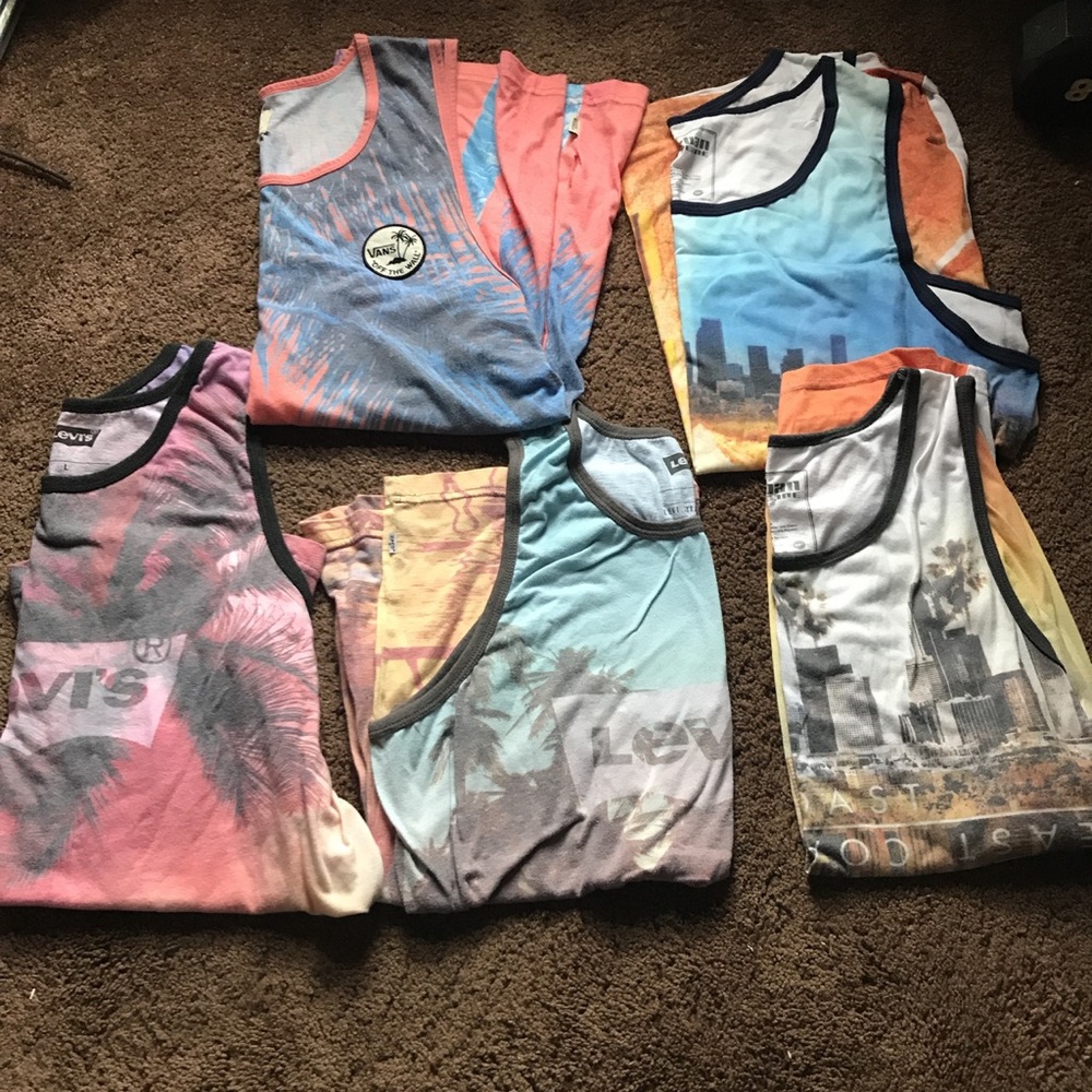 Men's Tank Top bundle. 54.99 VALUE